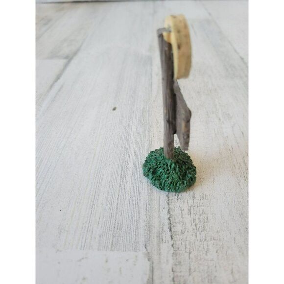 Lemax bad moon broom ride sign witches Halloween village accessory - Picture 4 of 5